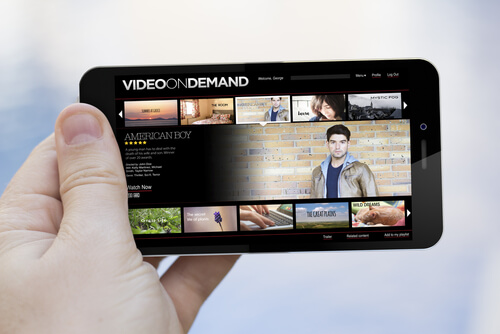 スマホでVOD